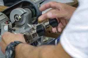 Curitiba, 14 de dezembro de 2022 - Serviço de chaveiro no centro de Curitiba.