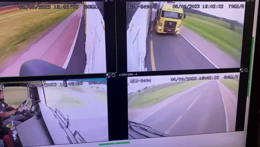 Caminhoneiro quase provoca acidentes por dirigir sem descanso na BR-116