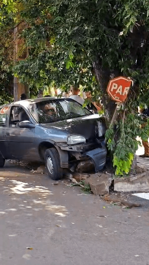 Homem Embriagado Colide com Árvore em Cambé; Criança Presente no Veículo Não Sofre Ferimentos