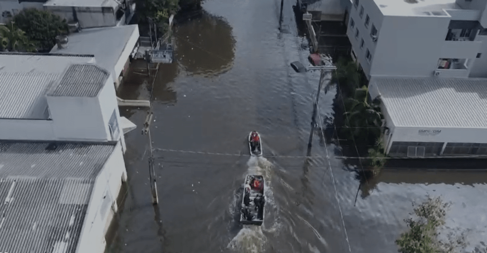 Vereador Igor Mateus participa de resgate de animais no Rio Grande do Sul