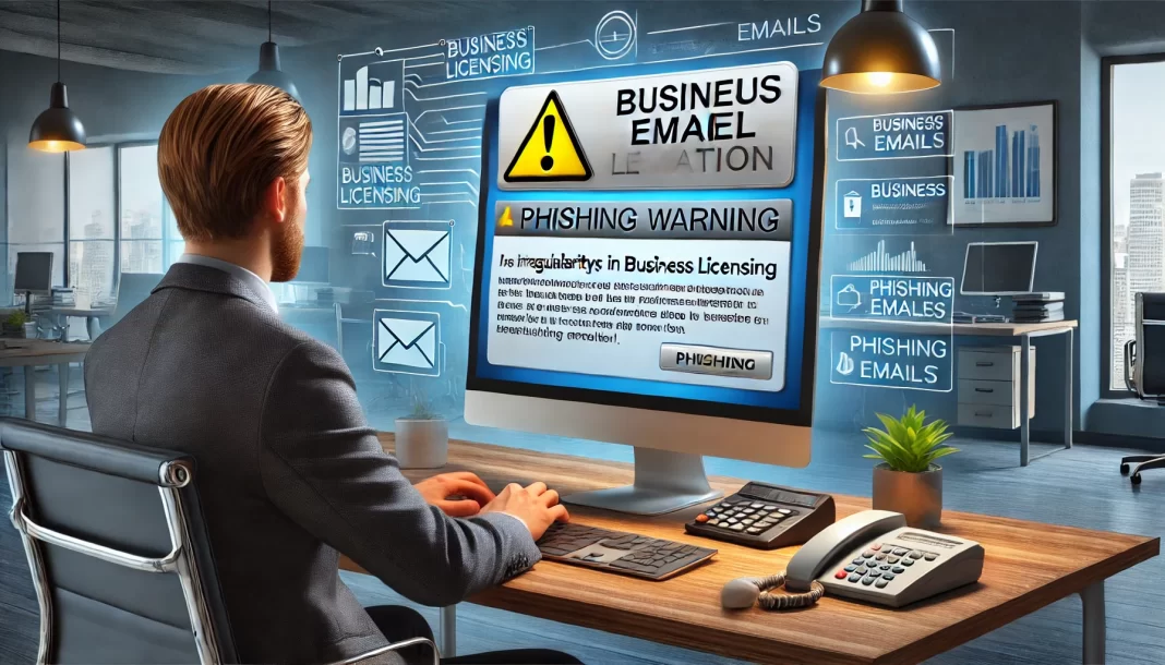 Secretaria de Fazenda alerta para golpe em e-mail sobre alvará de funcionamento