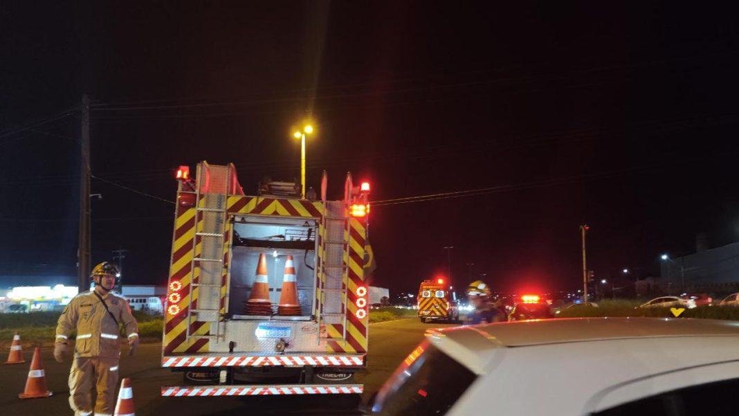 Acidente na BR-369 em Cambé deixa duas pessoas feridas