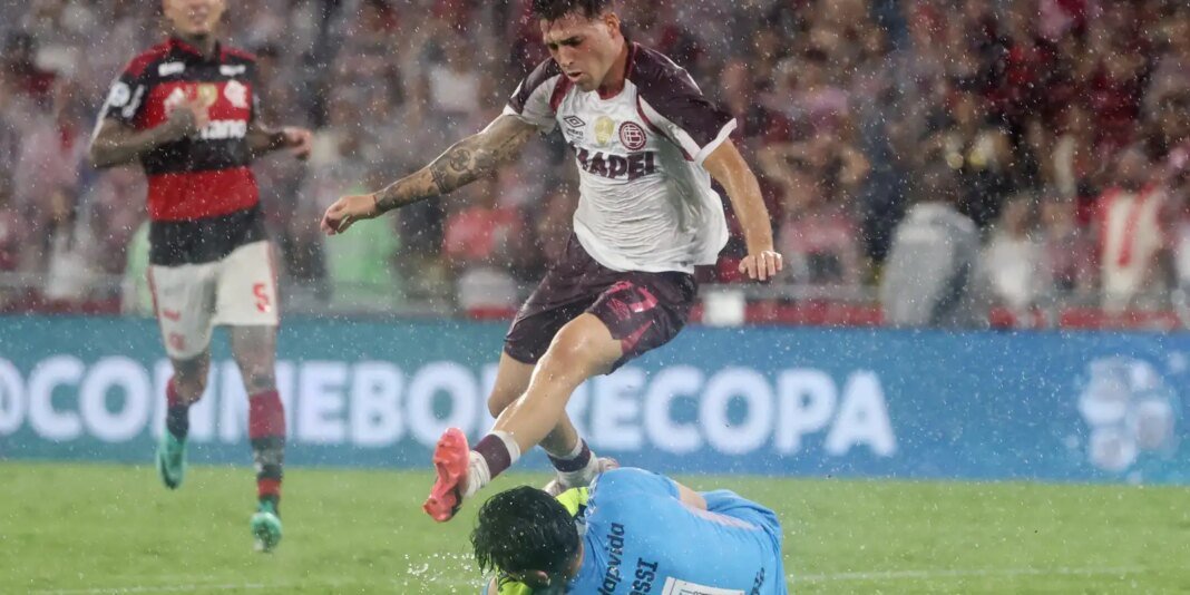 Flamengo perde título da Recopa em confronto acirrado contra Lanús