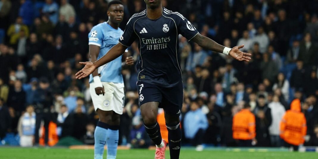 Vinicius Júnior Brilha e Real Madrid Avança na Liga dos Campeões Vinicius Júnior Brilha e Real Madrid Avança na Liga dos Campeões