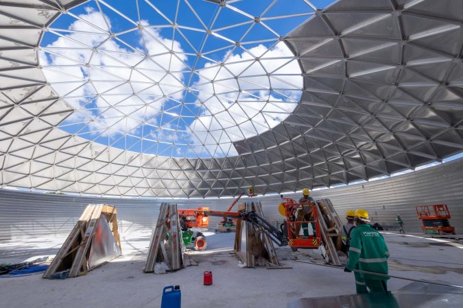 Sanepar Constrói Maior Reservatório de Aço da América Latina