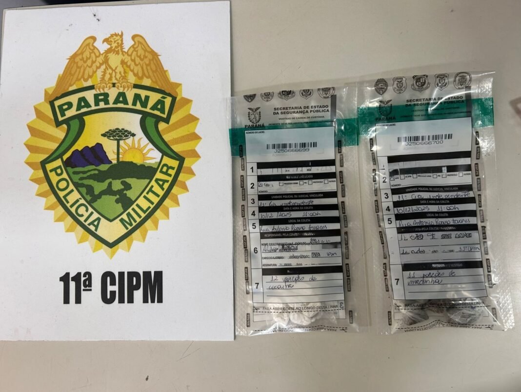 PM de Cambé prende dois suspeitos e apreende drogas em ações distintas