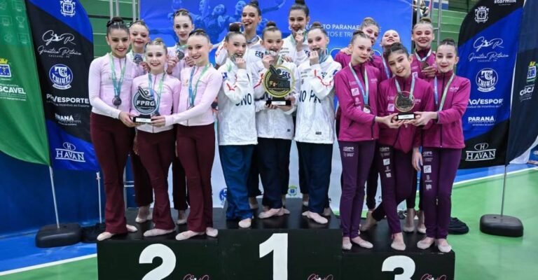 ADR Unopar brilha com quatro medalhas no Paranaense de Ginástica Rítmica