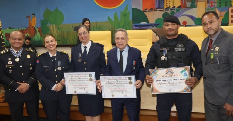 Guardas Municipais de Londrina são reconhecidos nacionalmente com Medalha Mérito GCMs