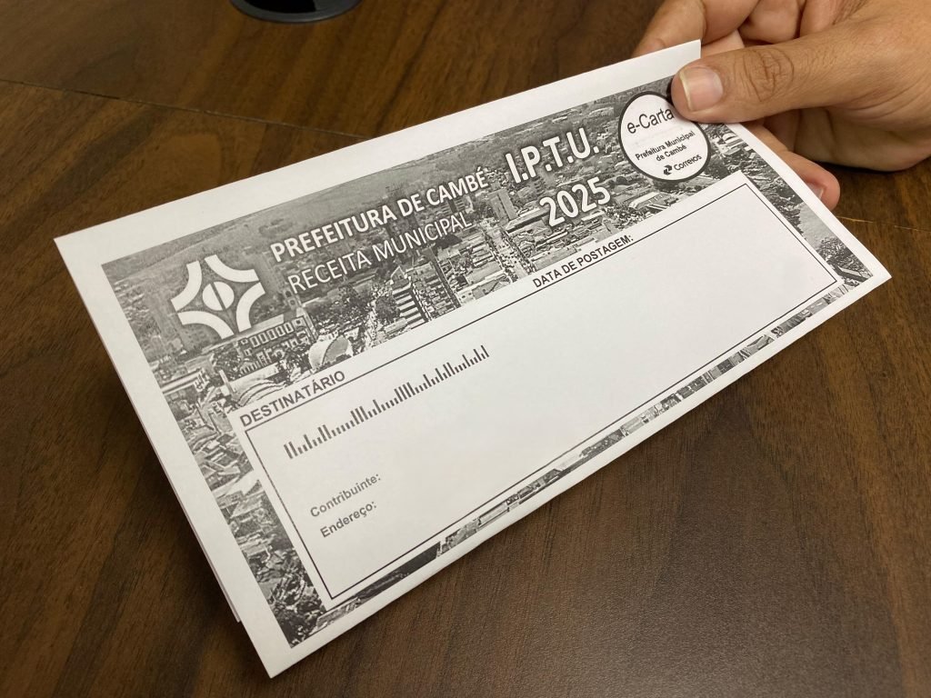 Novembro é o último mês para solicitar isenção do IPTU 2026 em Cambé