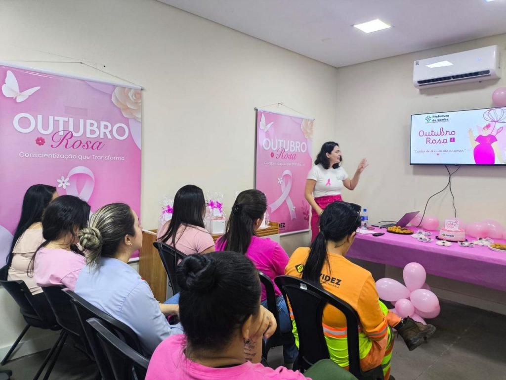 Outubro Rosa em Cambé mobiliza 400 mulheres em ações de prevenção e cuidado à saúde