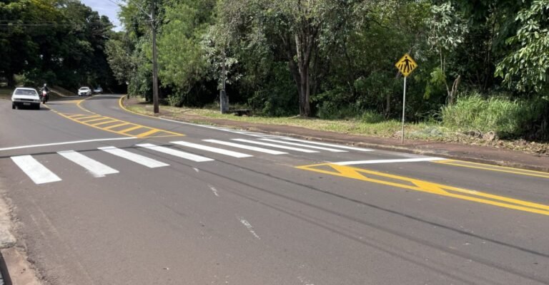 Prefeitura de Londrina faz melhorias no trânsito da Rua Bélgica