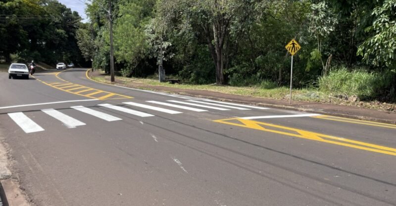 Prefeitura de Londrina faz melhorias no trânsito da Rua Bélgica