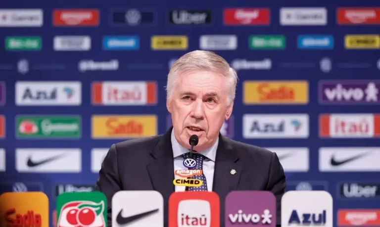 Ancelotti convoca seleção com jovens para amistosos em Singapura