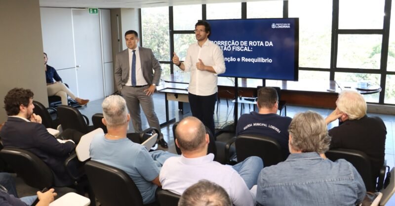 Prefeito de Londrina detalha plano fiscal a servidores municipais