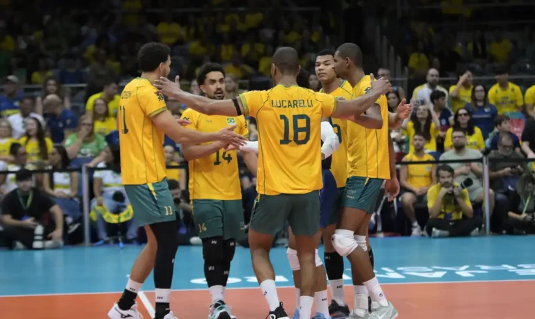 Brasil garante vaga no Mundial de Vôlei Masculino após vitória sobre Venezuela