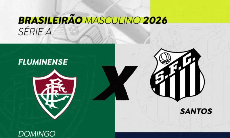 Fluminense recebe Santos no Maracanã com transmissão da Rádio Nacional
