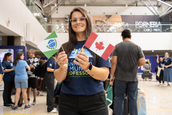 Educadora de Rio Bonito do Iguaçu Participa de Intercâmbio no Canadá