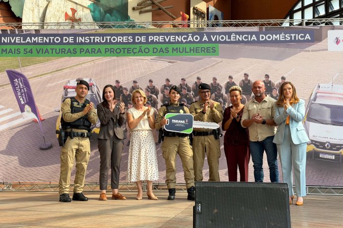 PMPR reforça combate à violência doméstica com novas viaturas e treinamento PMPR reforça combate à violência doméstica com novas viaturas e treinamento