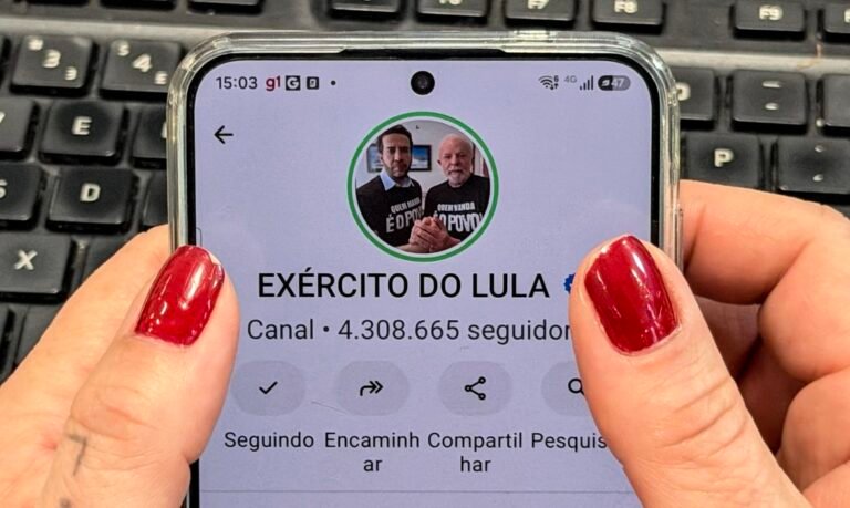 Canal Exército do Lula volta ao WhatsApp após registro no TSE
