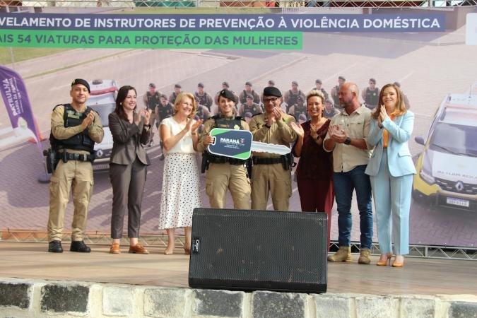 PMPR Reforça Combate à Violência Doméstica com Novas Viaturas e Capacitação Policial PMPR Reforça Combate à Violência Doméstica com Novas Viaturas e Capacitação Policial