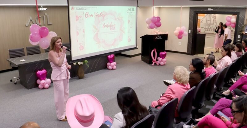 Londrina inicia Outubro Rosa 2026 com ações de prevenção à saúde da mulher