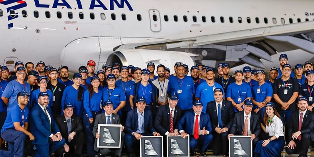 Latam Expande Frota com Aviões da Embraer Latam Expande Frota com Aviões da Embraer
