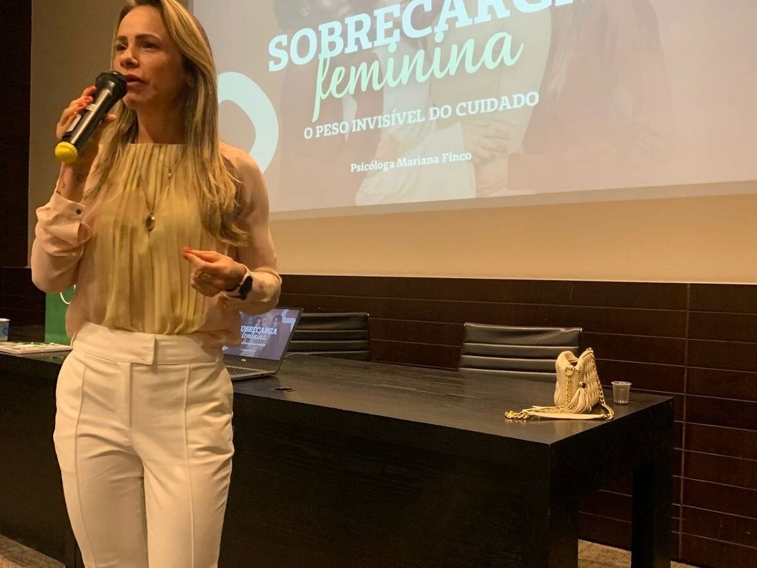 Psicólogo e palestrante ,Mariana Finco