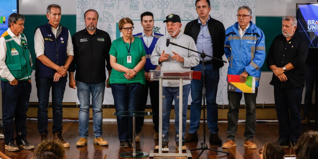 Lula Anuncia Medidas de Apoio a Desabrigados em Minas Gerais Lula Anuncia Medidas de Apoio a Desabrigados em Minas Gerais