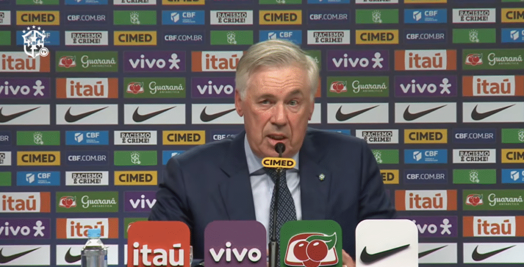 Convocados da Seleção: veja a lista de Carlo Ancelotti para enfrentar Chile e Bolívia