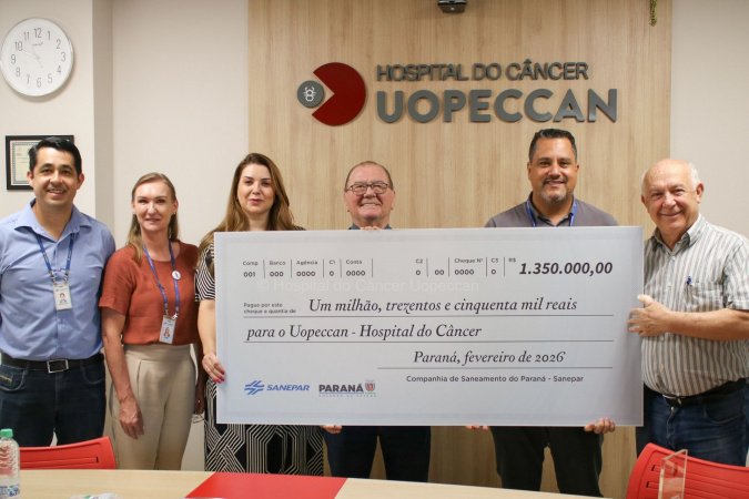 Sanepar investe R$ 1,3 milhão na saúde de Cascavel