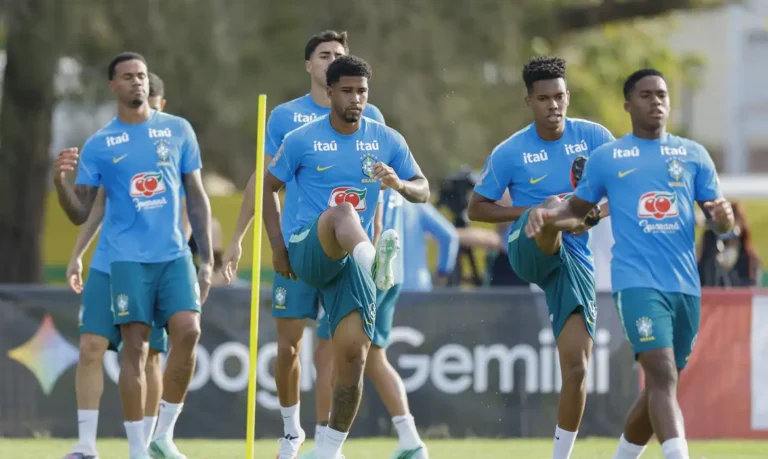 Seleção Brasileira faz primeiro treino completo na Austrália sob comando de Ancelotti