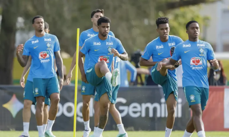 Seleção Brasileira faz primeiro treino completo na Austrália sob comando de Ancelotti