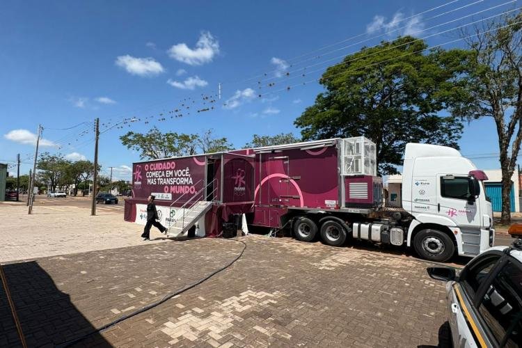 Carreta Saúde da Mulher inicia atendimentos em Imbaú e região
