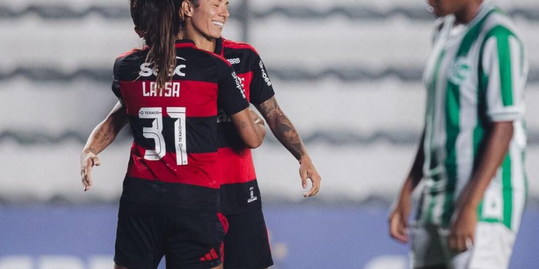 Flamengo vence Juventude por 3 a 1 no Brasileiro Feminino Flamengo vence Juventude por 3 a 1 no Brasileiro Feminino