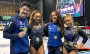 Brasil conquista cinco medalhas no último dia da Copa do Mundo de Ginástica