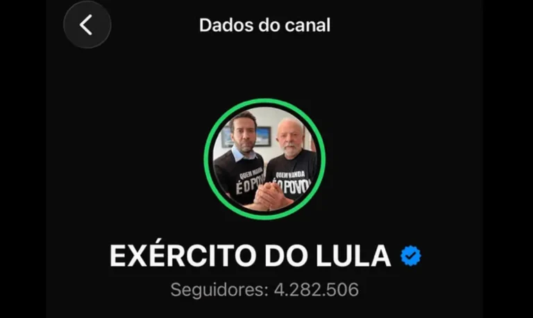 TSE libera reativação do canal Exército do Lula após registro oficial